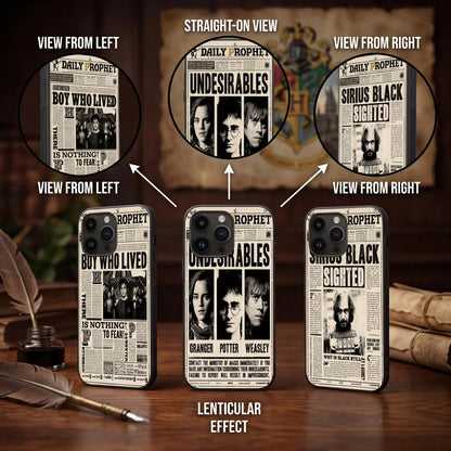 Lenticular Phone Case — 3 Scenes With Every Tilt
